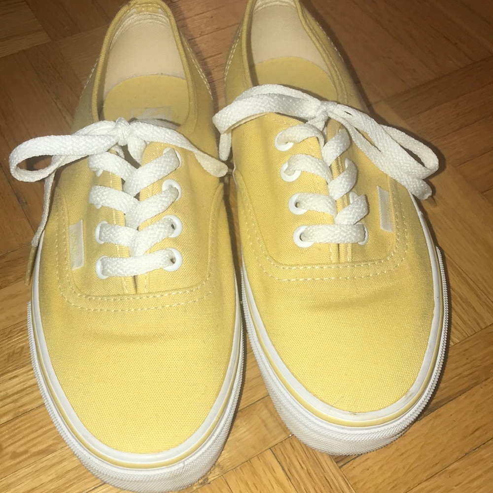Yellow Vans (women US 5-6 / men US 4)